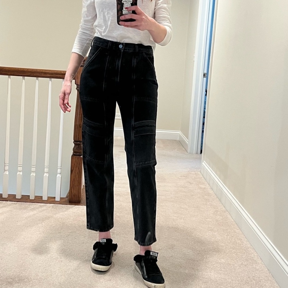 Agolde CopperCargo Black Pants